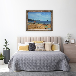 Tablou inramat - Jennifer Wright - Thurlestone, 60 x 80 cm - Img 3