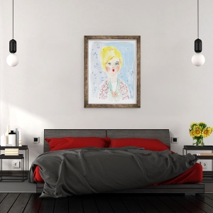 Tablou inramat - Jo Chambers - Vintage II, 70 x 90 cm - Img 3