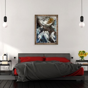 Tablou inramat - jocasta shakespeare - Tarpon, 60 x 80 cm - Img 3