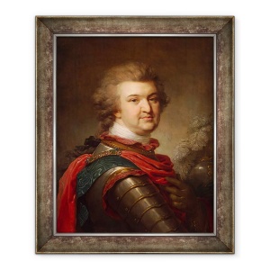 Tablou inramat - Johann Baptist Edler von Lampi - Portretul Printului Grigori Potemkin, 70 x 85 cm