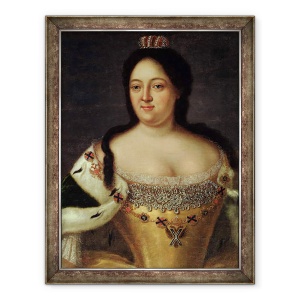 Tablou inramat - Johann Heinrich Wedekind - Portretul imparateasa Anna Ioannovna 1693-1740, 70 x 90 cm