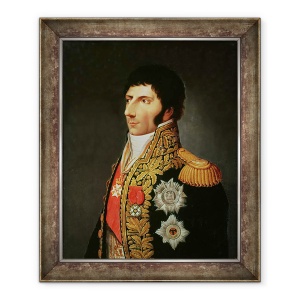 Tablou inramat - Johann Jacob de Lose - Portretul Maresalului Charles Jean Bernadotte 1763-1844 1805, 70 x 85 cm