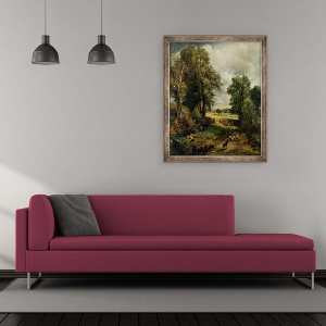 Tablou inramat - John Constable - Campul de porumb, 70 x 85 cm - Img 2