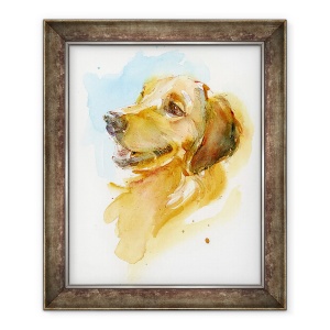Tablou inramat - John Keeling - Golden Retriever, 2017, 50 x 60 cm