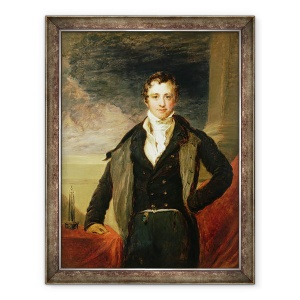 Tablou inramat - John Linnell - Portret De Sir Humphry Davy 1778-1829, 70 x 90 cm