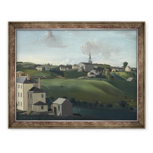 Tablou inramat - John Ritto Penniman - Meetinghouse Hill, Roxbury, Massachusetts, 70 x 90 cm