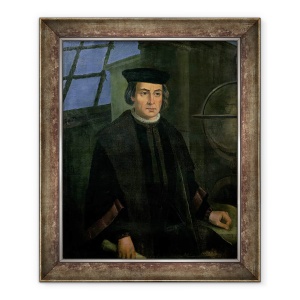 Tablou inramat - Jose Roldan - Cristofor Columb 1451-1506, 50 x 60 cm