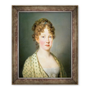 Tablou inramat - Josef Kreutzinger - Arhiducesa Leopoldina de Austria, 70 x 85 cm