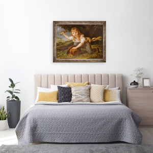 Tablou inramat - Joseph Mallord William Turner - Vila Salviati pe Arno, 60 x 80 cm - Img 3