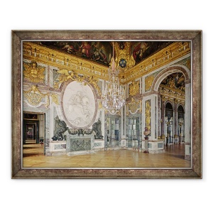 Tablou inramat - Jules Hardouin Mansart - Salonul de la Guerre Sala de Razboi 1678-84, 70 x 90 cm