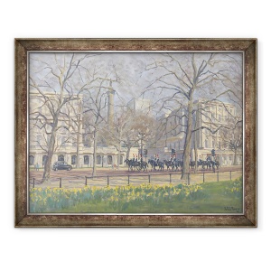Tablou inramat - Julian Barrow - Dimineata de primavara, Mall, 70 x 90 cm