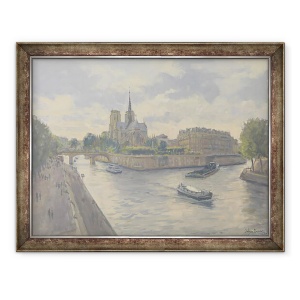 Tablou inramat - Julian Barrow - Ile de La Cite, 60 x 80 cm