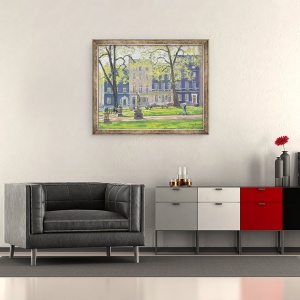 Tablou inramat - Julian Barrow - Piata Berkeley, 50 x 60 cm - Img 2