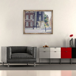Tablou inramat - Julian Barrow - Strada South Audley, 70 x 85 cm - Img 2