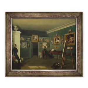 Tablou inramat - Kapiton Selentsov - Studioul Pictorului, 50 x 60 cm