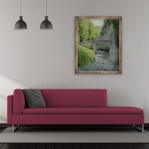 Tablou inramat - Kevin Hughes - Ballycastle, 50 x 60 cm - Img 2