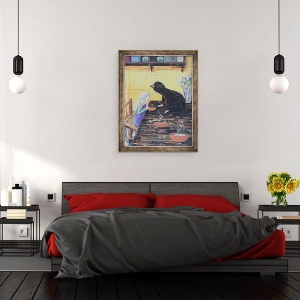 Tablou inramat - Kirstie Adamson - Goldilocks & Little Bear, 60 x 80 cm - Img 3