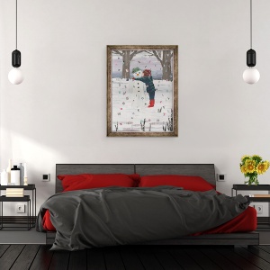 Tablou inramat - Kirstie Adamson - Lasa-l sa ninga, 70 x 90 cm - Img 3