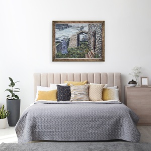 Tablou inramat - Kirstie Adamson - Povestea cu fantome, 60 x 80 cm - Img 3