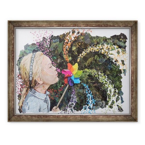 Tablou inramat - Kirstie Adamson - Spin revizuit, 60 x 80 cm