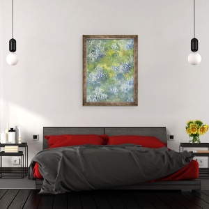 Tablou inramat - Leigh Glover - Ghiocei, 2014, 60 x 80 cm - Img 3