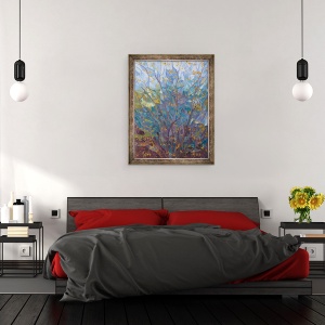 Tablou inramat - Leigh Glover - Vrajitoare Hazel in floare, 70 x 90 cm - Img 3