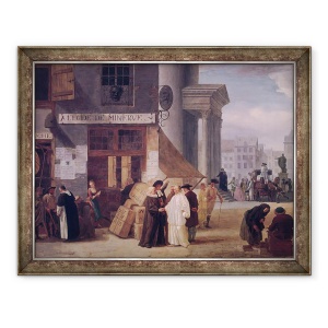 Tablou inramat - Leonard Defrance - A Legide de Minerve, 70 x 90 cm