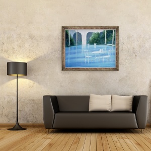 Tablou inramat - Lincoln Seligman - Capatul superficial, 60 x 80 cm - Img 2