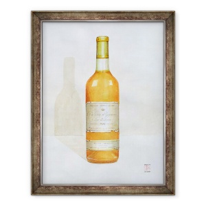 Tablou inramat - Lincoln Seligman - Chateau dYquem, 70 x 90 cm