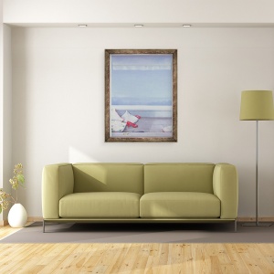 Tablou inramat - Lincoln Seligman - Decesul lui Deb, 70 x 90 cm - Img 2