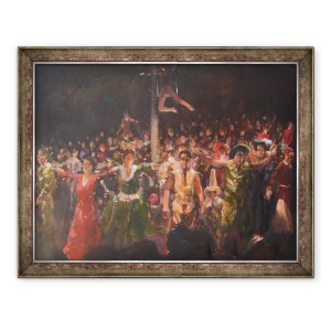 Tablou inramat - Lincoln Seligman - Giffords Circus 4, 70 x 90 cm