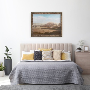 Tablou inramat - Lincoln Seligman - Peisajul Gloucestershire, 60 x 80 cm - Img 3