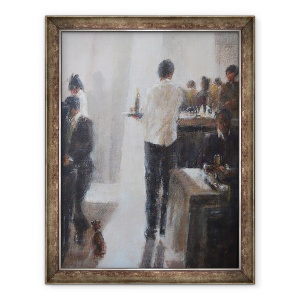 Tablou inramat - Lincoln Seligman - Piano Bar, 70 x 90 cm