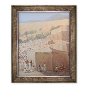 Tablou inramat - Lincoln Seligman - Pushkar Fair, 50 x 60 cm