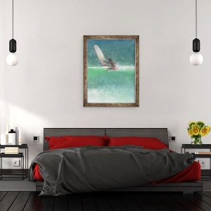 Tablou inramat - Lincoln Seligman - Surfing 1, Sri Lanka, 60 x 80 cm - Img 3