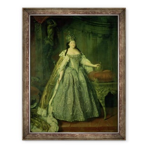 Tablou inramat - Louis Caravaque - Portretul imparatesei Anna Ivanovna 1693-1740 1730, 70 x 90 cm