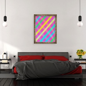 Tablou inramat - Louisa Hereford - Verificare texturate, 60 x 80 cm - Img 3