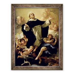 Tablou inramat - Luca Giordano - St. Dominic, 70 x 90 cm