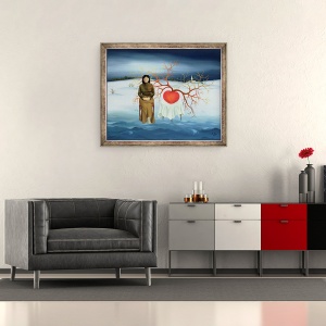 Tablou inramat - Magdolna Ban - Given My All, 50 x 60 cm - Img 2