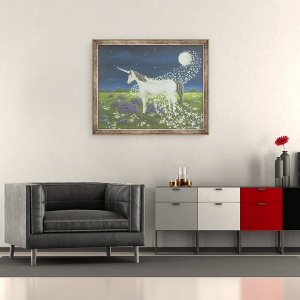Tablou inramat - Magdolna Ban - Magie, 70 x 85 cm - Img 2