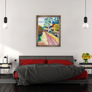 Tablou inramat - Marco Cazzulini - Barci cu canal, 60 x 80 cm - Img 3