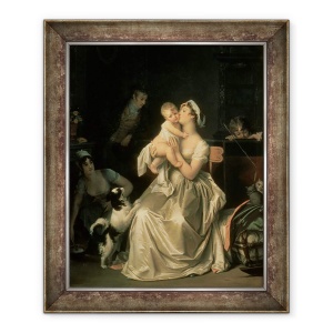 Tablou inramat - Marguerite Gerard - Motherhood, 50 x 60 cm