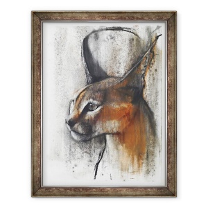 Tablou inramat - Mark Adlington - Egiptean Caracal arab, 70 x 90 cm