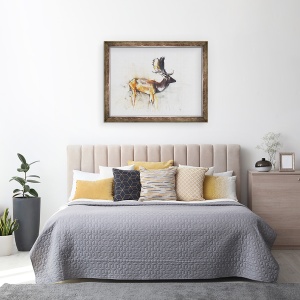 Tablou inramat - Mark Adlington - Magnificul Buck Fallow, 60 x 80 cm - Img 3