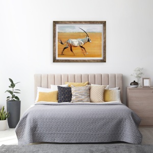 Tablou inramat - Mark Adlington - Oryx galop, 60 x 80 cm - Img 3