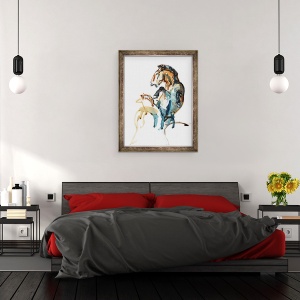 Tablou inramat - Mark Adlington - Spirit Przewalski, 60 x 80 cm - Img 3