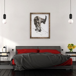 Tablou inramat - Mark Adlington - Sun, Crocheneville, 60 x 80 cm - Img 3