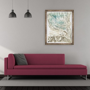 Tablou inramat - Mary Kuper - Frumusete visand, 50 x 60 cm - Img 2