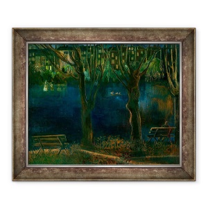 Tablou inramat - Mary Kuper - Iazul, South End Green, 50 x 60 cm