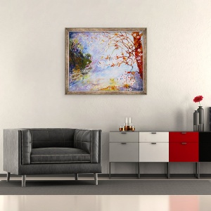 Tablou inramat - Mary Smith - floare in Parcul Darley, 50 x 60 cm - Img 2